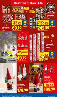 Lidl Čtvrtek od 11.12. do 14.12.2025