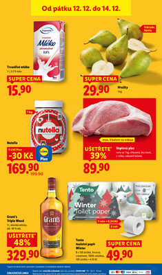Lidl Čtvrtek od 11.12. do 14.12.2025