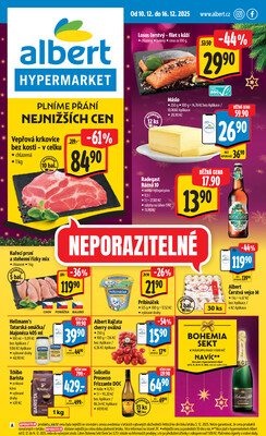 Leták Albert Hypermarket Jihomoravský od 10.12. do 16.12.2025