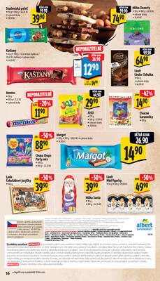 Albert Supermarket od 10.12. do 16.12.2025
