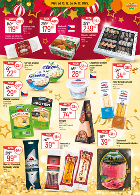 Akční leták Globus 10.12. - 24.12.2025 - Globus Trmice u Ústí nad Labem