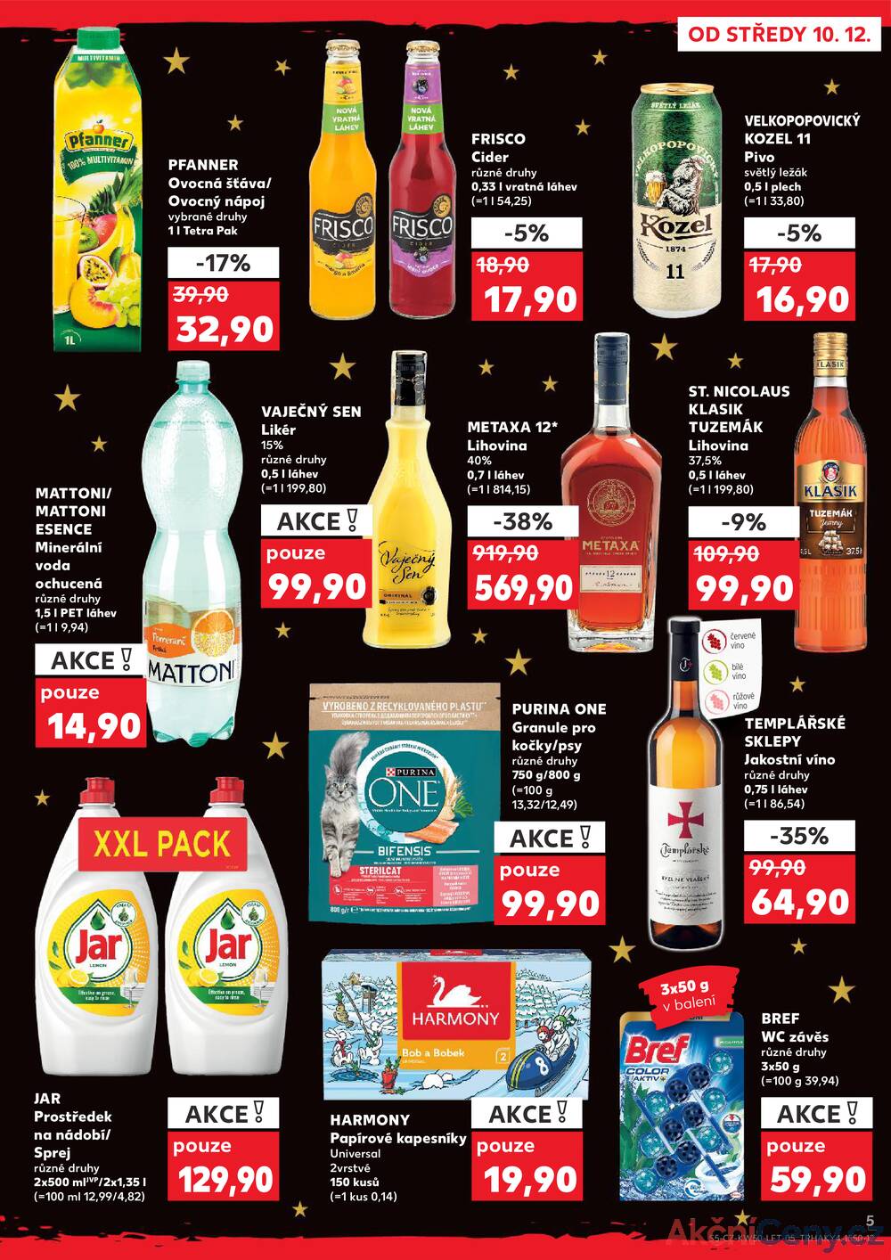 Leták Kaufland - Kaufland 10.12. - 16.12. - Kaufland - Praha 12 (Modřany) - strana 5