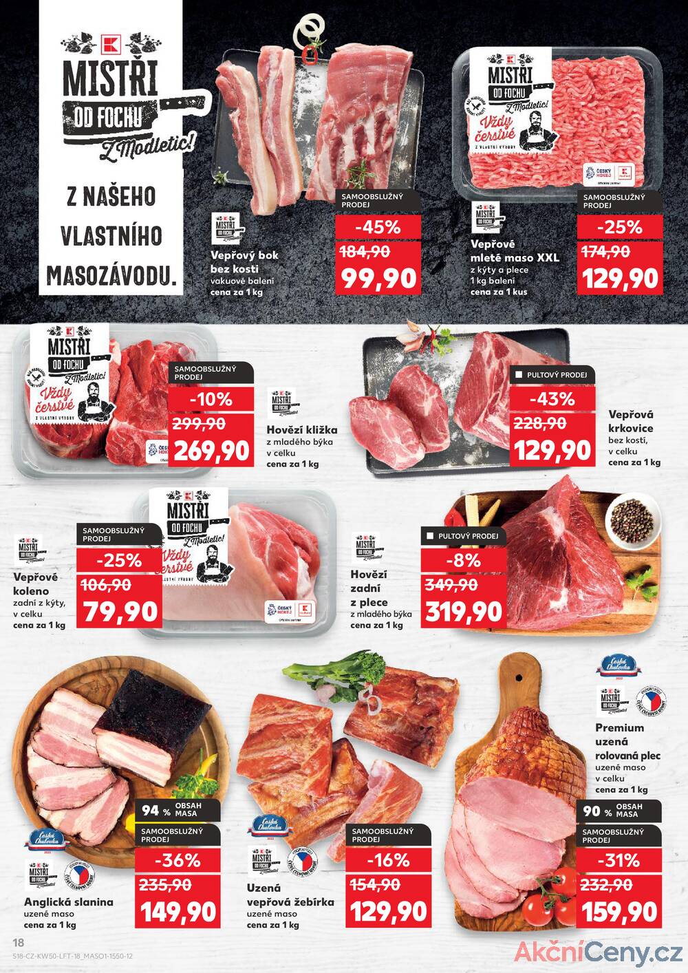 Leták Kaufland - Kaufland 10.12. - 16.12. - Kaufland - Strakonice - strana 18
