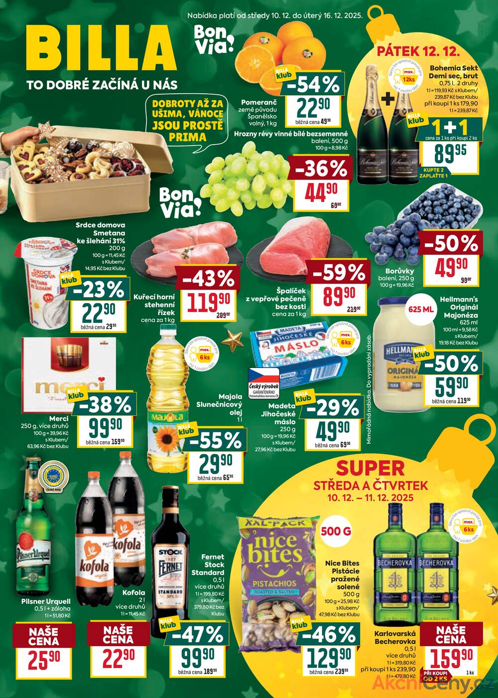 Leták Billa - Billa malý leták od 10.12. do 16.12.2025 - strana 1