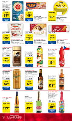 Tesco supermarkety od 17.12. do 24.12.2025