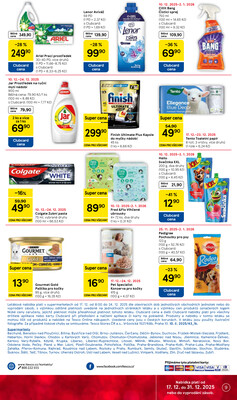 Tesco supermarkety od 17.12. do 24.12.2025