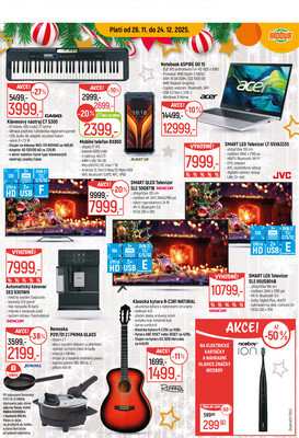 Akční leták Globus 17.12. - 24.12.2025 - Globus Brno Ivanovice