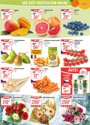 Leták Akční leták Globus 17.12. - 24.12.2025 - Globus Brno Ivanovice