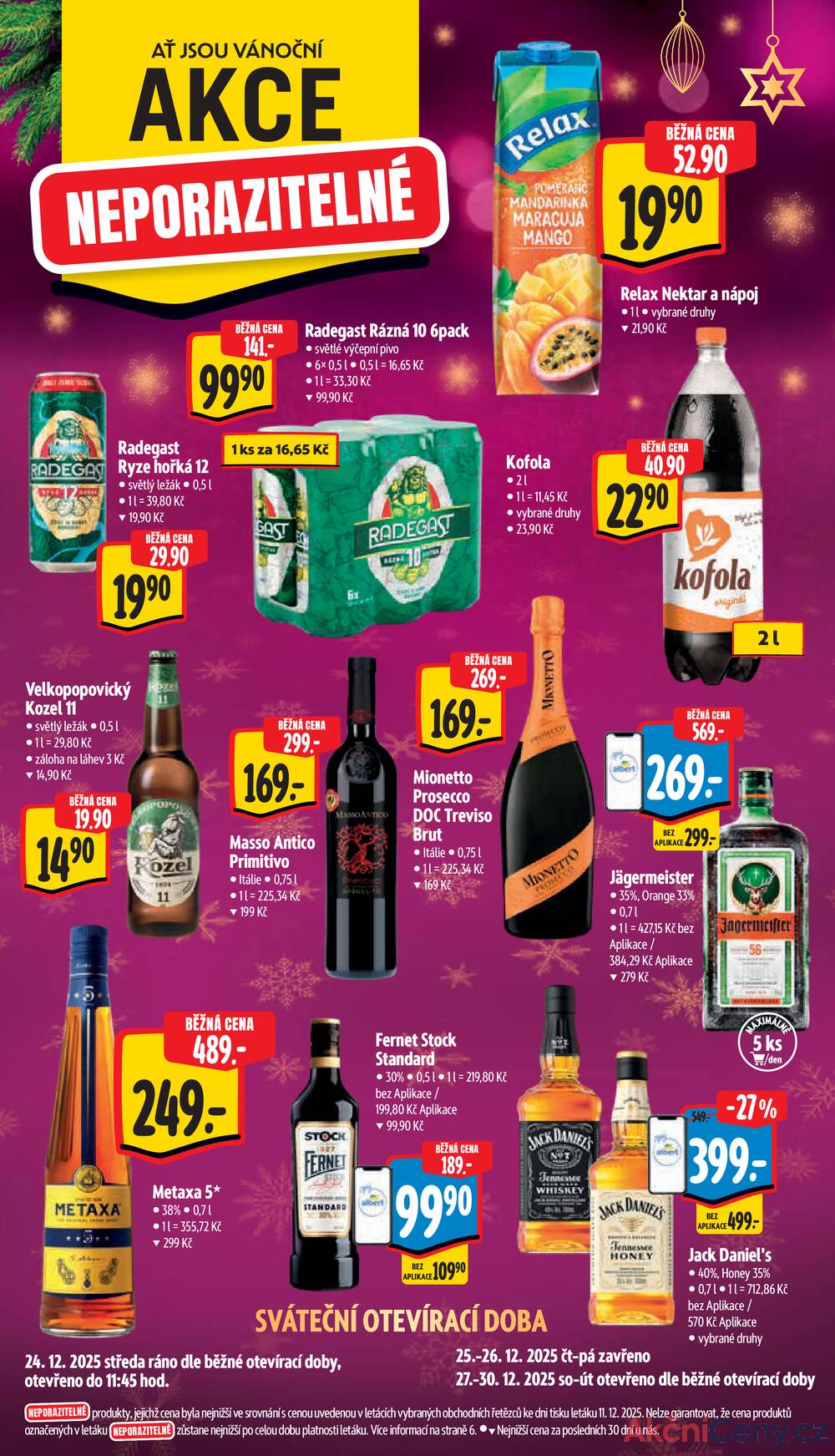 Leták Albert - Albert Extra od 22.12. do 24.12.2025 - strana 8