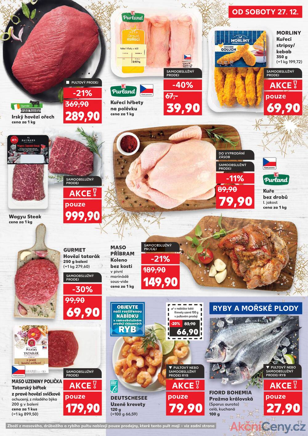 Leták Kaufland - Kaufland 27.12. - 31.12. - Kaufland - Praha 12 (Modřany) - strana 17