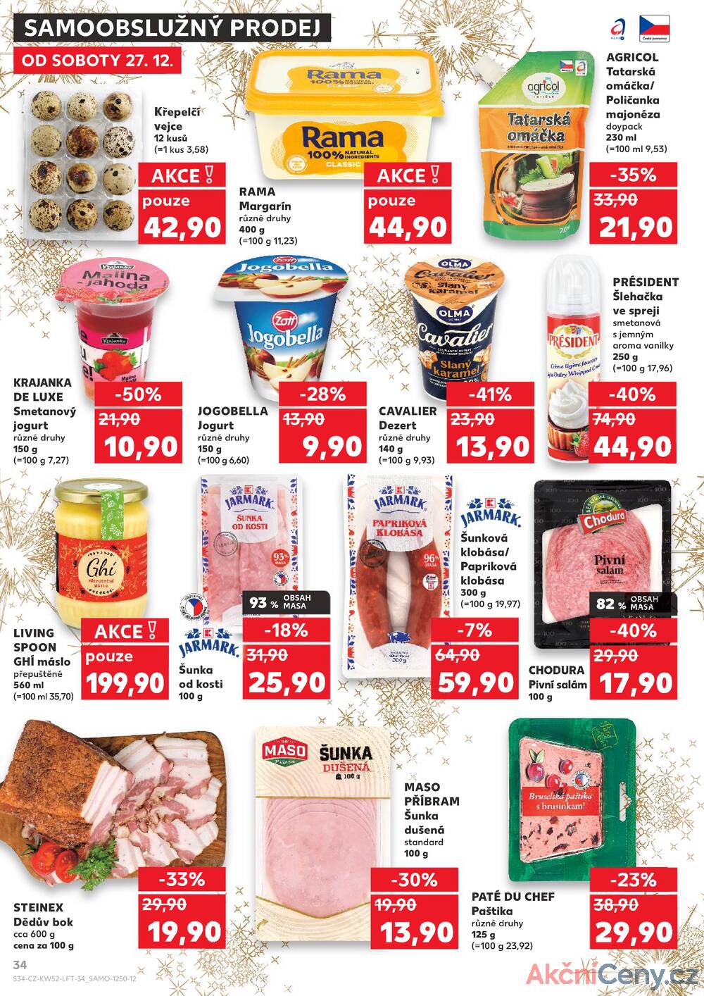 Leták Kaufland - Kaufland 27.12. - 31.12. - Kaufland - Trutnov - strana 34