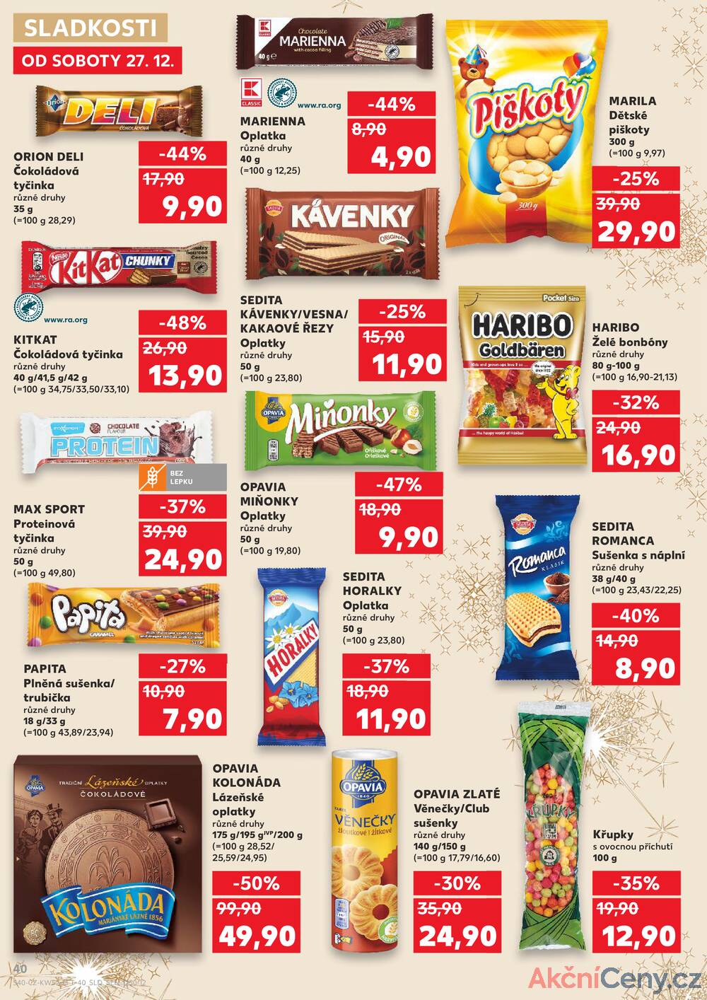 Leták Kaufland - Kaufland 27.12. - 31.12. - Kaufland - Trutnov - strana 40