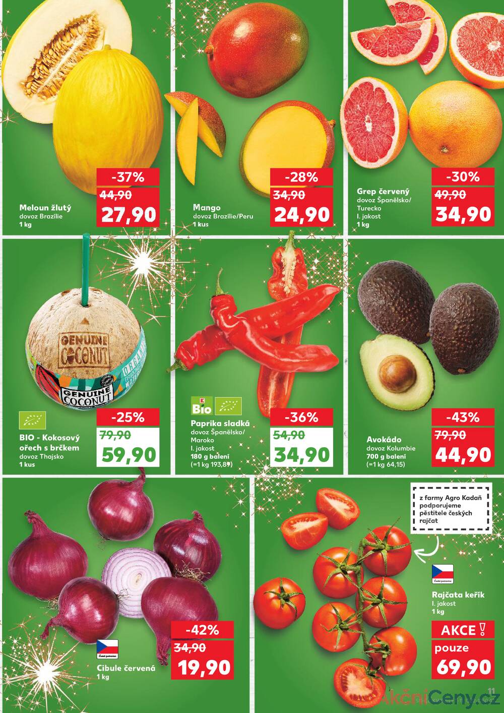 Leták Kaufland - Kaufland 27.12. - 31.12. - Kaufland - Chomutov - Otvice - strana 11