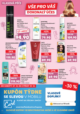 Kaufland 27.12. - 31.12. - Kaufland - Chomutov - Otvice