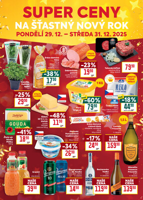 Billa  od 27.12. do 31.12.2025