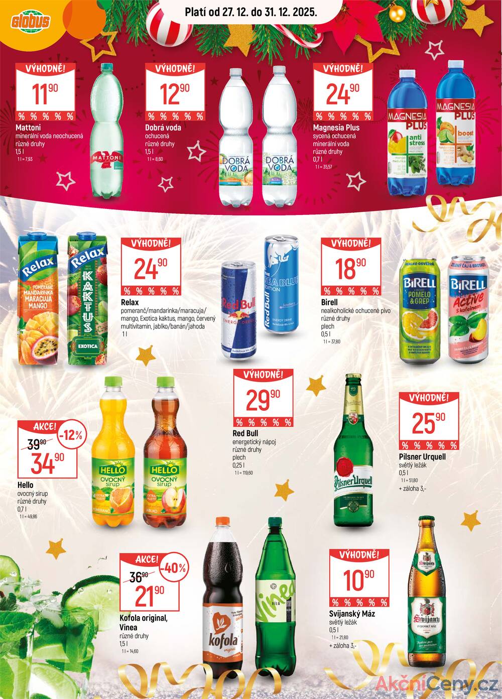 Leták Globus - Akční leták Globus 27.12. - 31.12.2025 - Globus Praha - Štěrboholy - strana 10