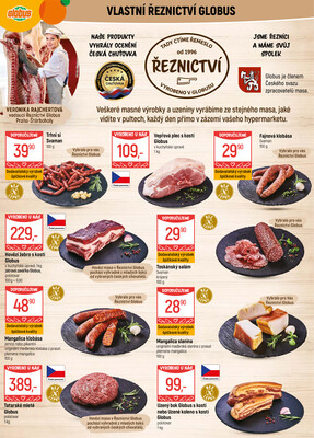 Akční leták Globus 27.12. - 31.12.2025 - Globus Praha - Štěrboholy