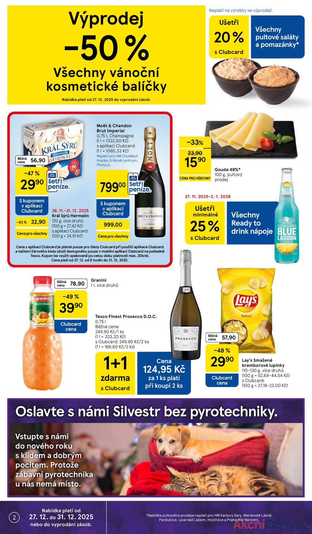 Leták Tesco - Tesco malé hypermarkety od 27.12. do 31.12.2025 - strana 2