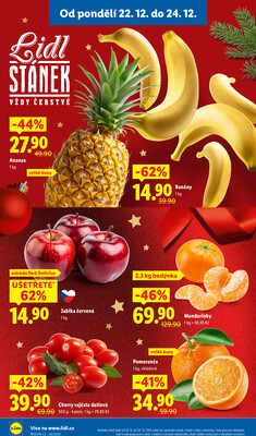 Lidl od 22.12. do 24.12.2025