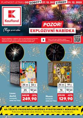 Leták Kaufland Spotřební zboží 27.12. - 31.12.