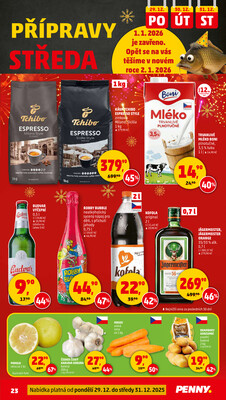 Penny Market od 27.12. do 31.12.2025