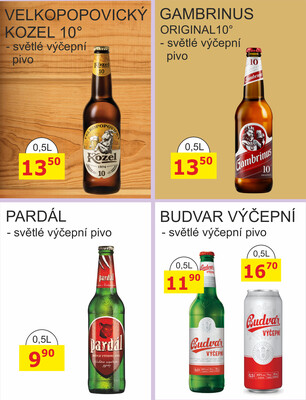 BENE Nápoje od 1.1. do 31.1.2026