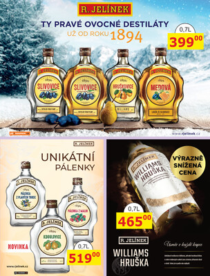 BENE Nápoje od 1.1. do 31.1.2026