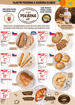 Akční leták Globus 2.1. - 6.1.2026 - Globus Praha - Centrum Černý Most