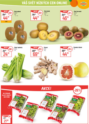 Akční leták Globus 2.1. - 6.1.2026 - Globus Praha - Centrum Černý Most