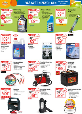 Akční leták Globus 2.1. - 6.1.2026 - Globus Praha - Centrum Černý Most