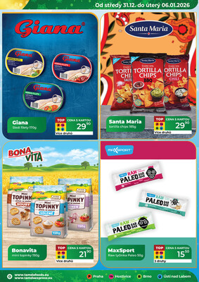 Tamda Foods od 31.12. do 6.1.2026