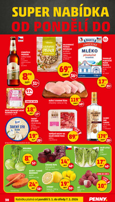 Penny Market od 2.1. do 7.1.2026