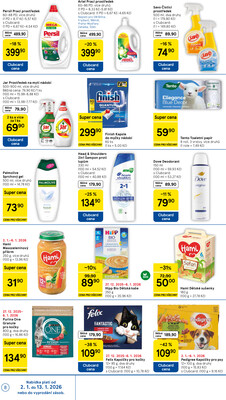 Tesco supermarkety od 2.1. do 6.1.2026