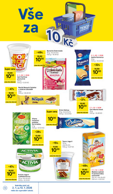 Tesco supermarkety od 7.1. do 13.1.2026