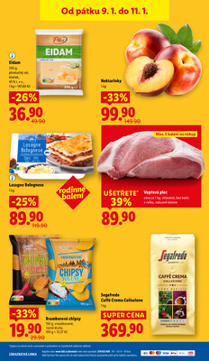 Lidl Čtvrtek od 8.1. do 11.1.2026