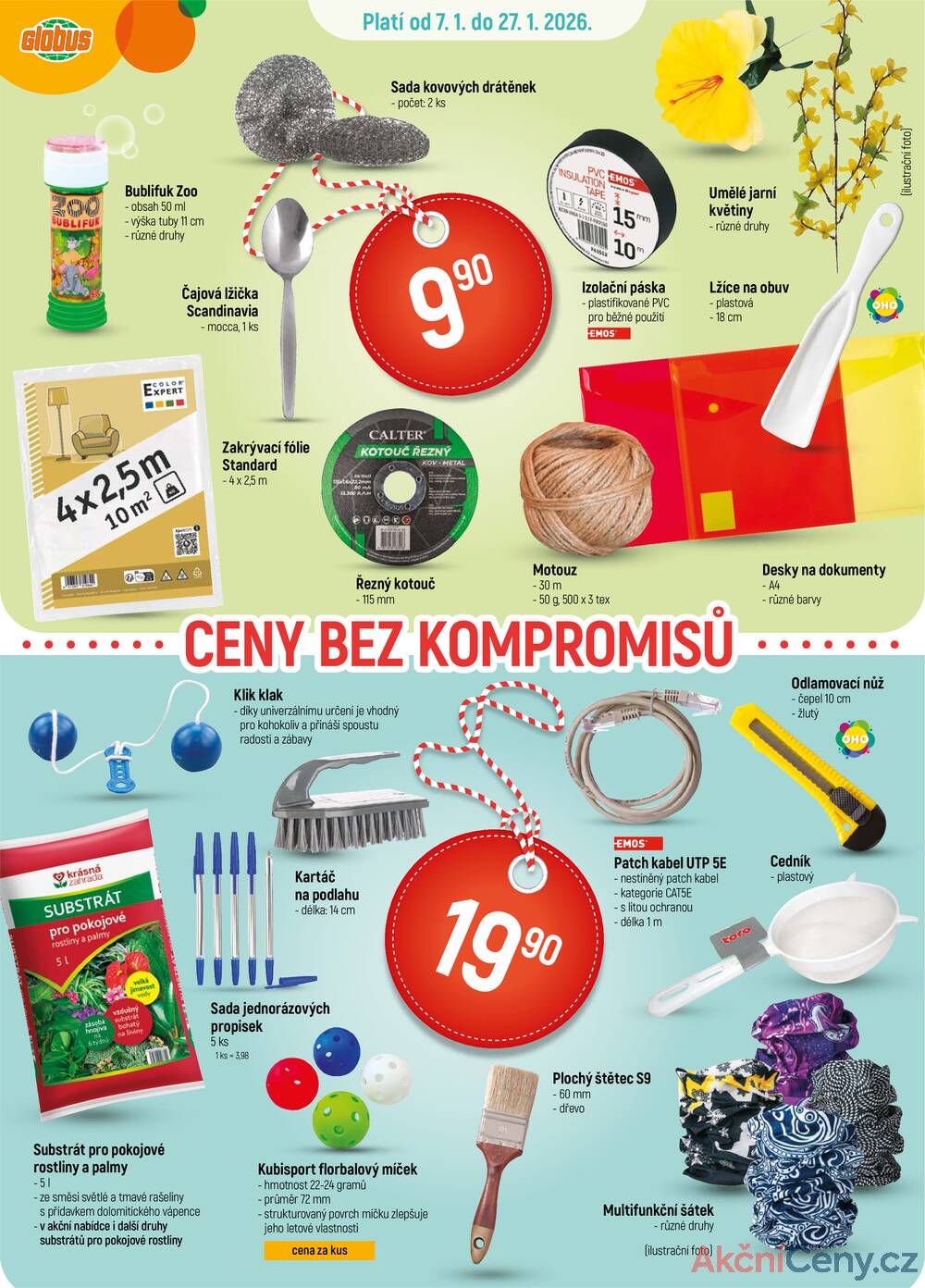 Leták Globus - Akční leták Globus 7.1. - 27.1.2026 - Globus Pardubice - strana 1 Leták Globus - Akční leták Globus 7.1. - 27.1.2026 - Globus Pardubice - strana 1