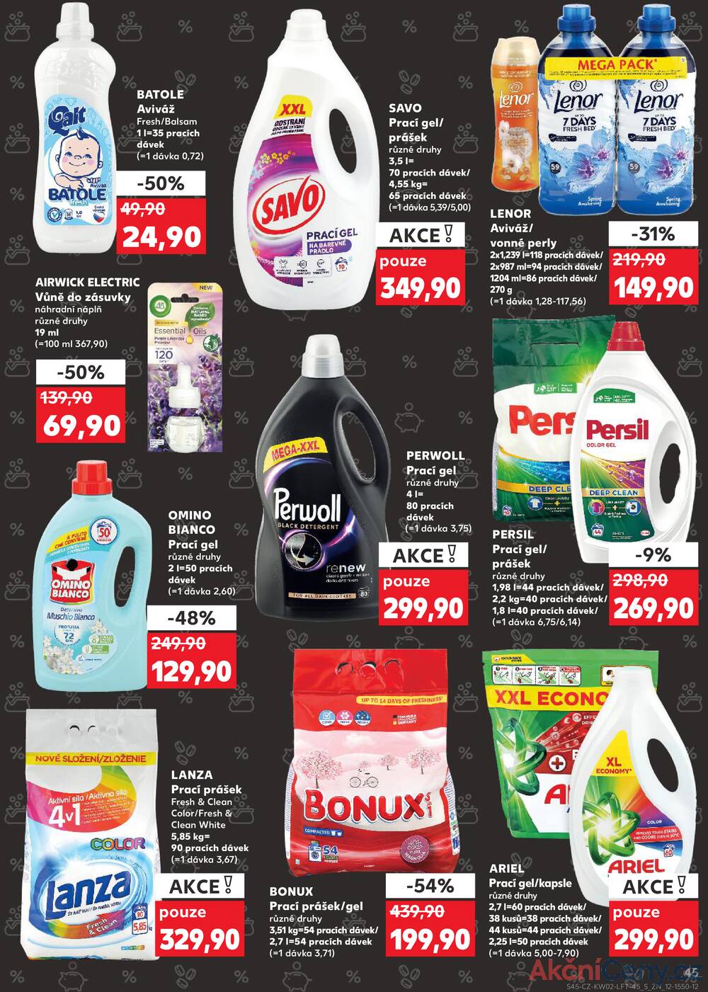 Leták Kaufland - Kaufland 7.1. - 13.1. - Kaufland - Prachatice - strana 45 Leták Kaufland - Kaufland 7.1. - 13.1. - Kaufland - Prachatice - strana 45