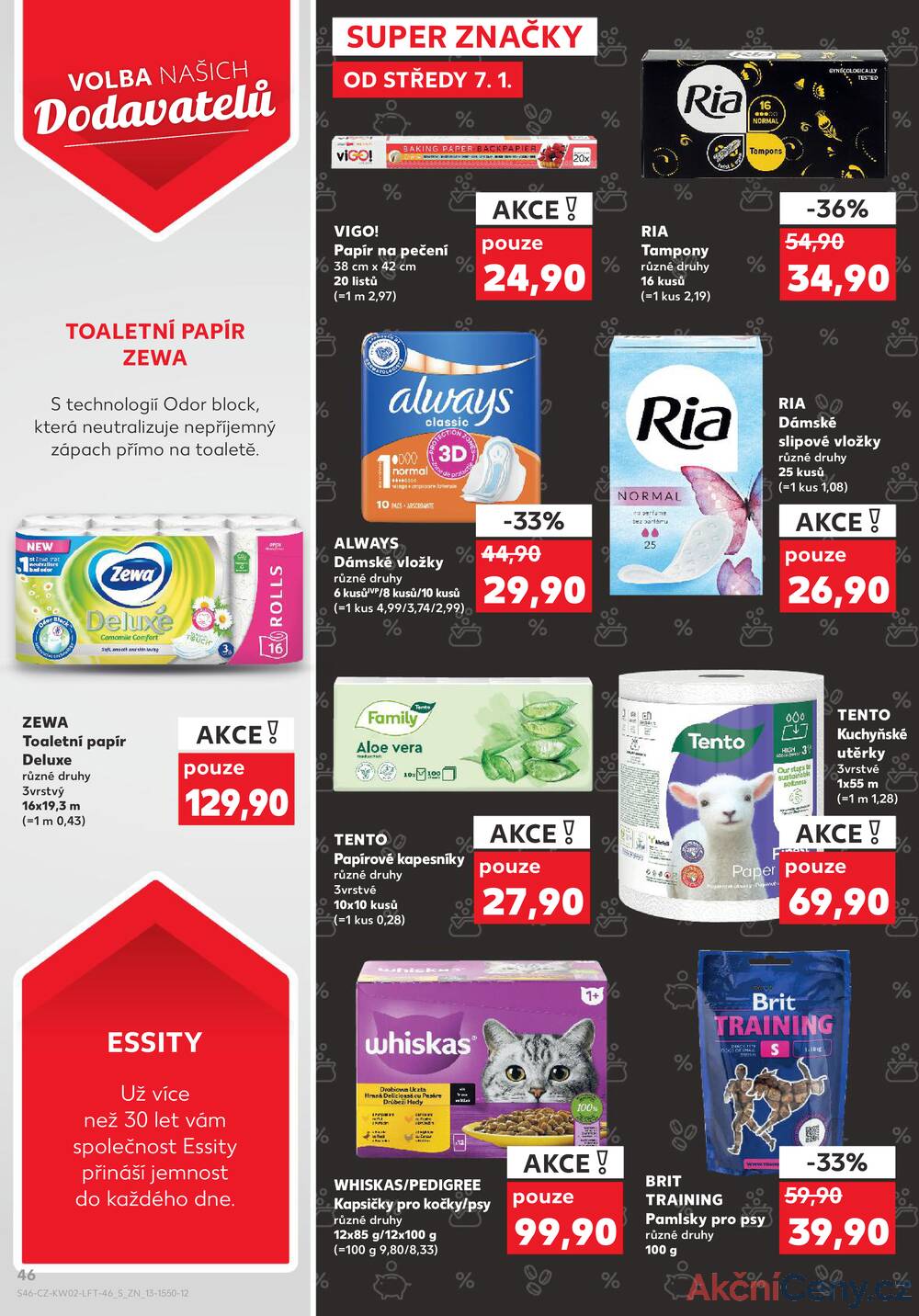 Leták Kaufland - Kaufland 7.1. - 13.1. - Kaufland - Prachatice - strana 46 Leták Kaufland - Kaufland 7.1. - 13.1. - Kaufland - Prachatice - strana 46