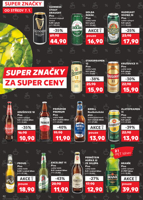 Kaufland 7.1. - 13.1. - Kaufland - Praha 6 (Podbaba)