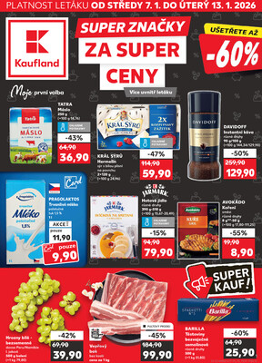 Leták Kaufland 7.1. - 13.1. - Kaufland - Benešov