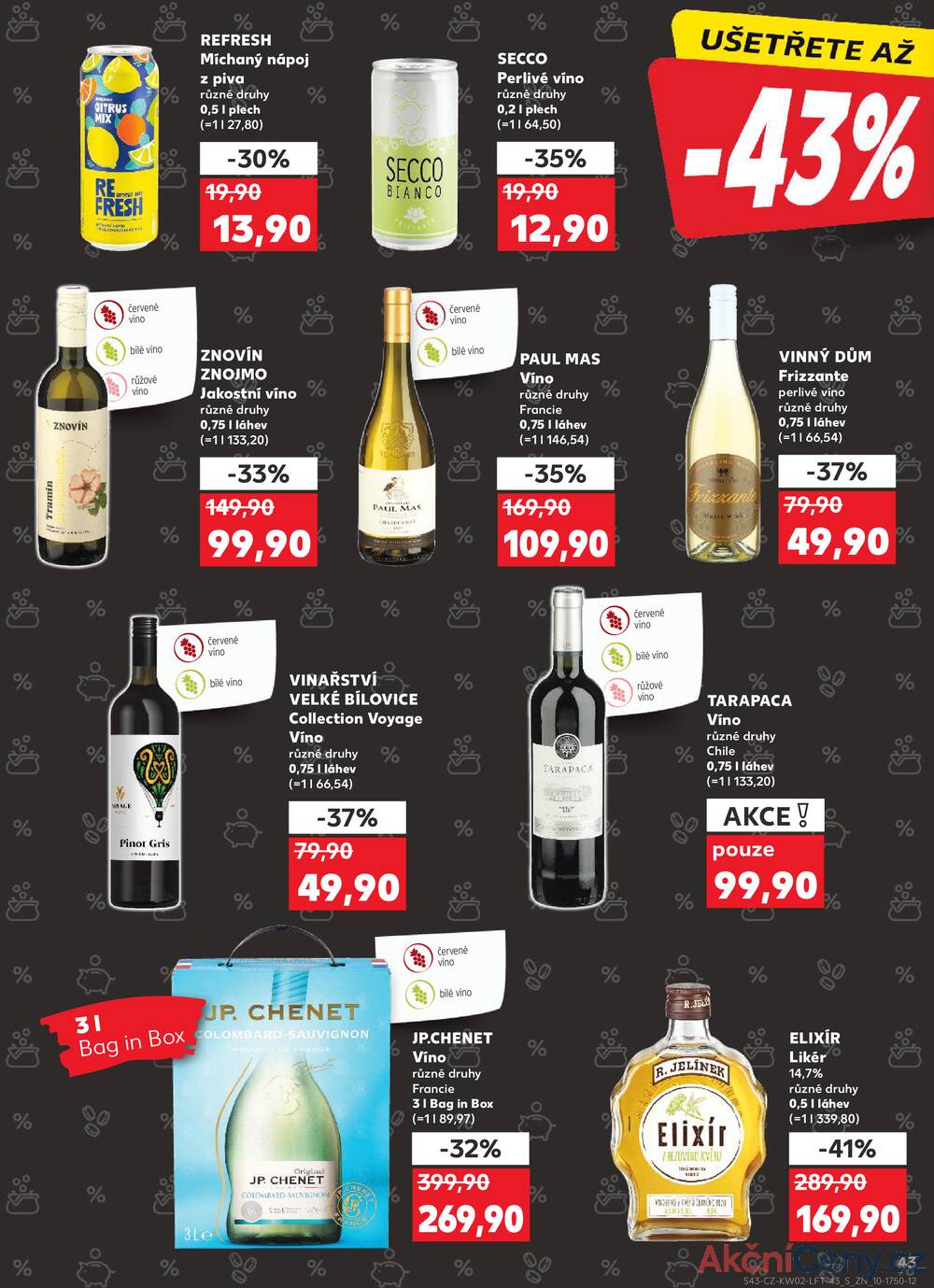 Leták Kaufland - Kaufland 7.1. - 13.1. - Kaufland - Klatovy - strana 43