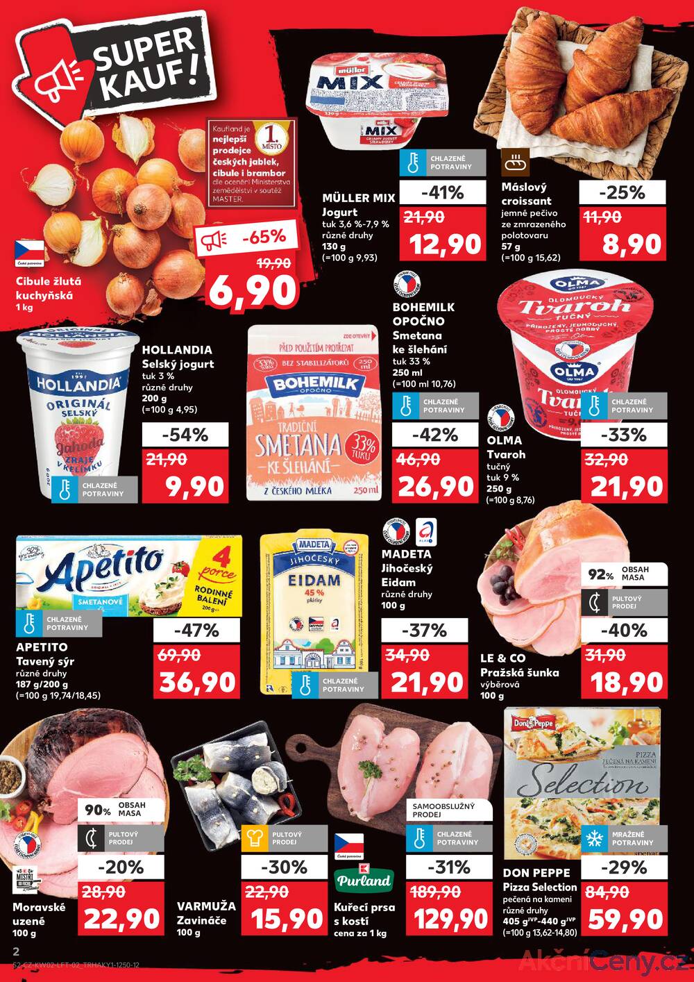 Leták Kaufland - Kaufland 7.1. - 13.1. - Kaufland - Prostějov (Okružní ulice) - strana 2