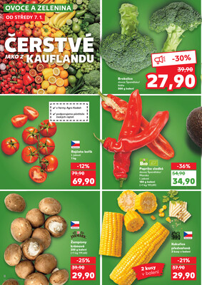 Kaufland 7.1. - 13.1. - Kaufland - Vyškov