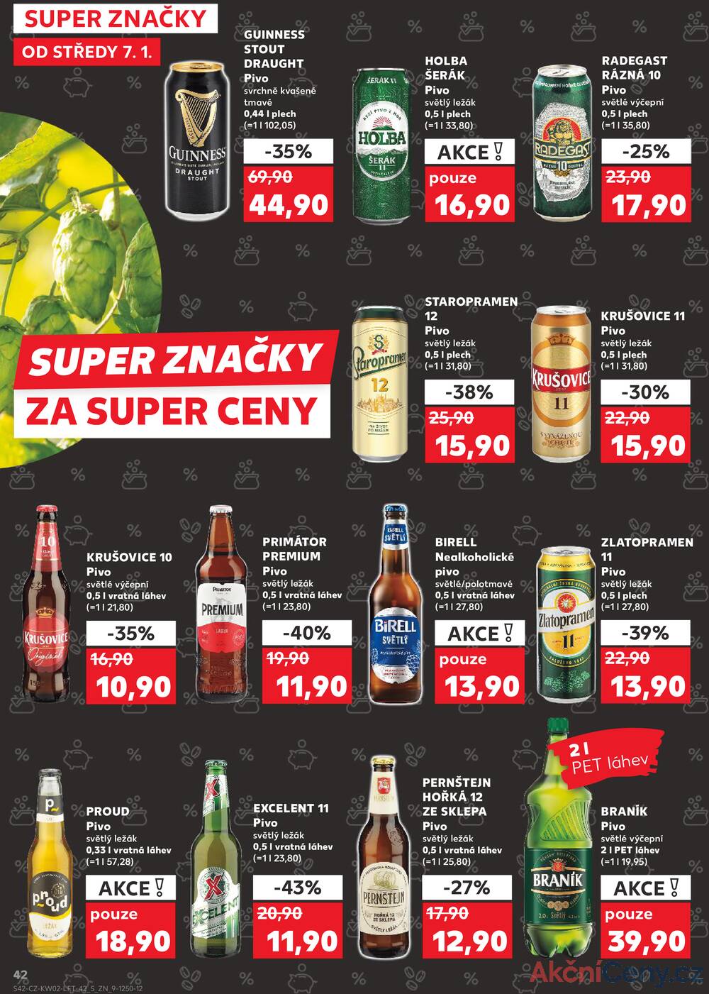 Leták Kaufland - Kaufland 7.1. - 13.1. - Kaufland - Česká Třebová - strana 42 Leták Kaufland - Kaufland 7.1. - 13.1. - Kaufland - Česká Třebová - strana 42