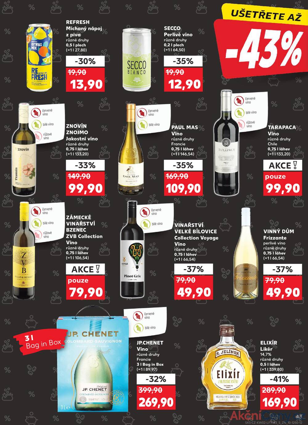 Leták Kaufland - Kaufland 7.1. - 13.1. - Kaufland - Kolín - strana 43