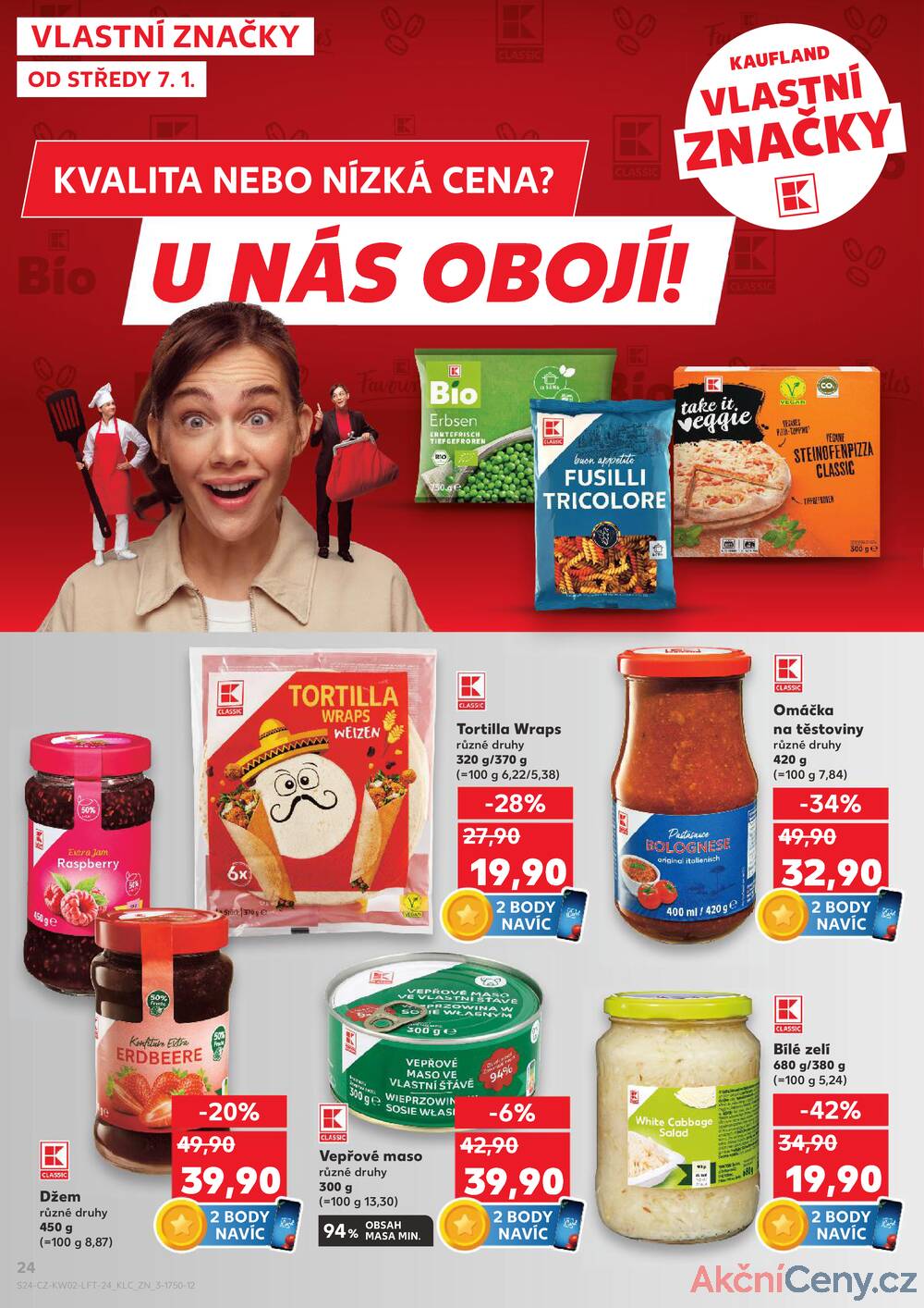 Leták Kaufland - Kaufland 7.1. - 13.1. - Kaufland - Zábřeh na Moravě - strana 24 Leták Kaufland - Kaufland 7.1. - 13.1. - Kaufland - Zábřeh na Moravě - strana 24