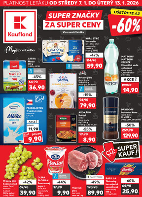 Leták Kaufland 7.1. - 13.1. - Kaufland - Frýdek Místek