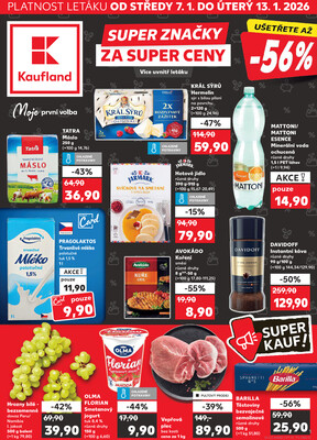 Leták Kaufland 7.1. - 13.1. - Kaufland - Havířov (U Stadionu)