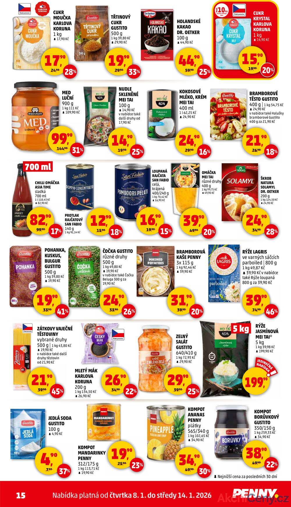 Leták Penny Market - Penny Market od 8.1. do 14.1.2026 - strana 15 Leták Penny Market - Penny Market od 8.1. do 14.1.2026 - strana 15