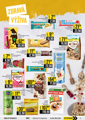 JIP Cash & Carry Brno, Praha, Ostrava, Jilemnice, Pardubice, Ostrava, Karlovy Vary, Olomouc a Zlín od 7.1. do 13.1.2026